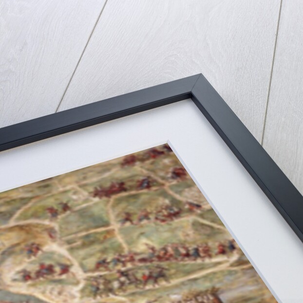 The siege of Malta. Detail by Matteo Perez d'Aleccio