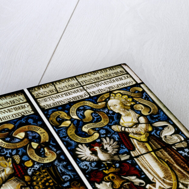 Margrave Frederick of Brandenburg-Ansbach (1460?1536) and his wife Sophia Jagiellon (1464?1512), 149 by Hans Kamberger