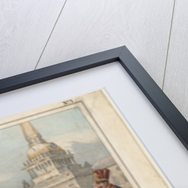 Nicholas I of Russia in a sleigh, 1850 by Anonymous