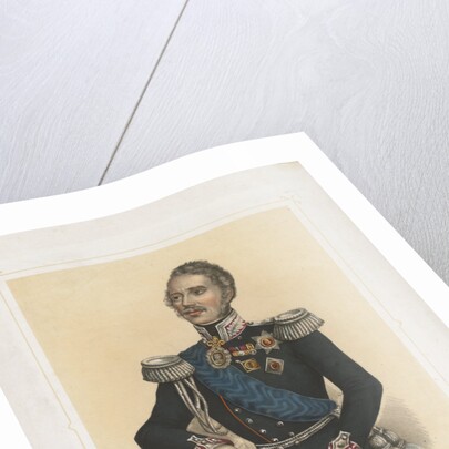 Portrait of Ivan Fyodorovich Paskevich, Count of Erivan, Viceroy of the Kingdom of Poland, 1850 by Anonymous