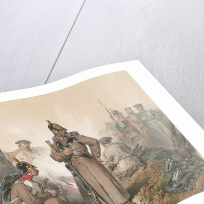 A Scene from the War of Independence in Hungary on 1849, ca. 1849 by Josef Anton Strassgschwandtner