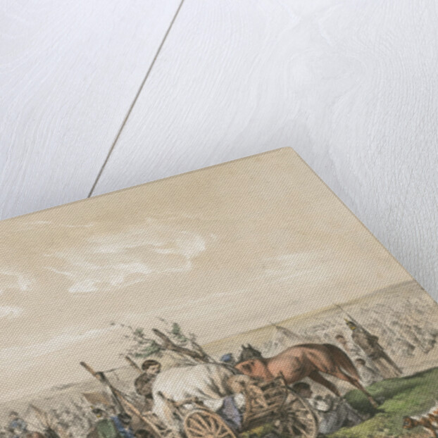 A Scene from the War of Independence in Hungary on 1849, ca. 1849 by Josef Anton Strassgschwandtner