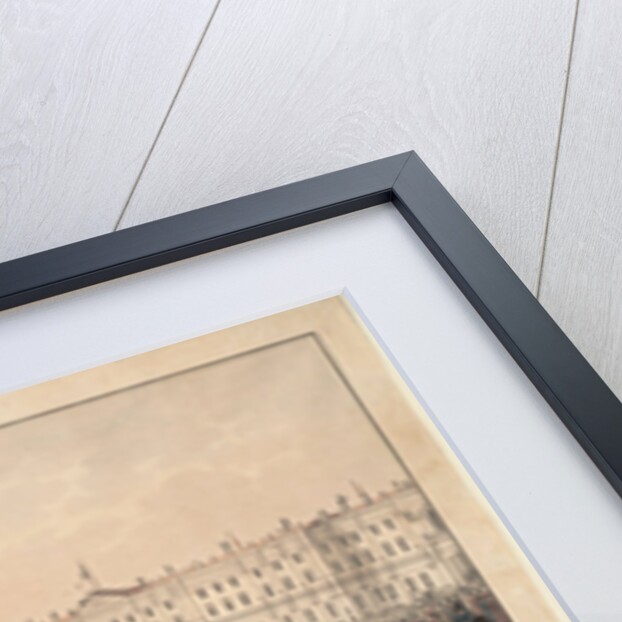 A Review of the Russian Infantry on the Palace Square in St Petersburg, 1809-1813 by Wilhelm Ritter von Kobell