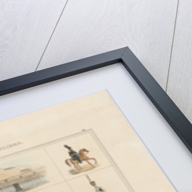 Dress uniforms of the Izmailovsky Regiment, 1840 by E. Gilbertson