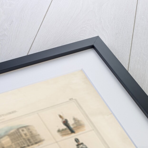 The Pavlovsky Guard Regiment, 1840 by E. Gilbertson