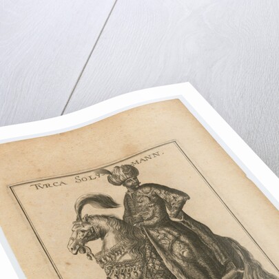 Suleiman II, Sultan of the Ottoman Empire, 1710 by Christoph Wiegel