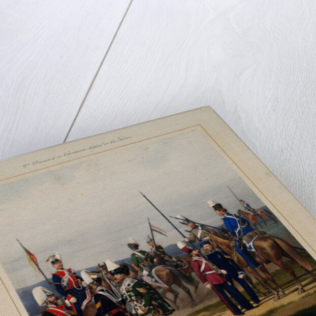The 2nd Guard Cavalry Division, 1867 by Karl Karlovich Piratsky