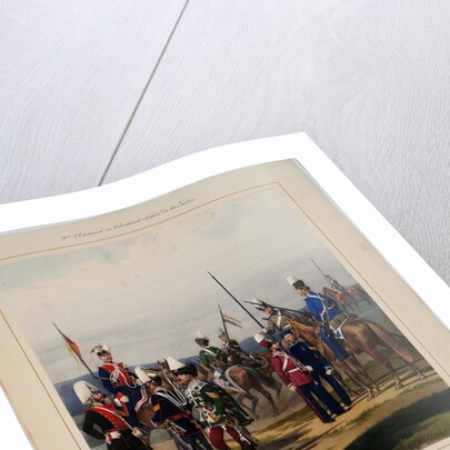 The 2nd Guard Cavalry Division, 1867 by Karl Karlovich Piratsky