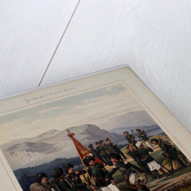 Infantry of the Russian Caucasus Army, 1867 by Karl Karlovich Piratsky
