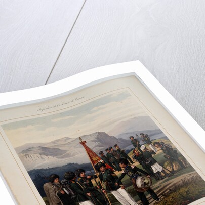 Infantry of the Russian Caucasus Army, 1867 by Karl Karlovich Piratsky