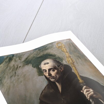 Saint Benedict of Nursia, 1577-1579 by Dominico El Greco
