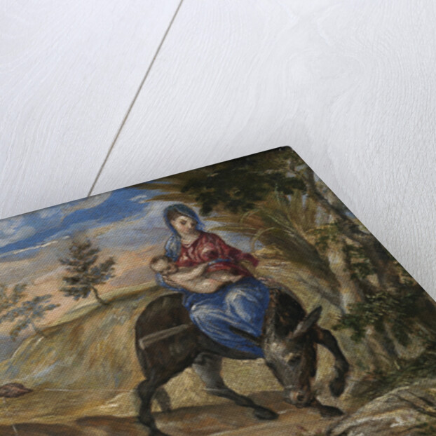 The Flight into Egypt, c. 1570 by Dominico El Greco