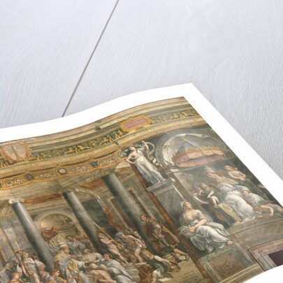 The Baptism of Constantine, 1517-1524 by Gianfrancesco Penni