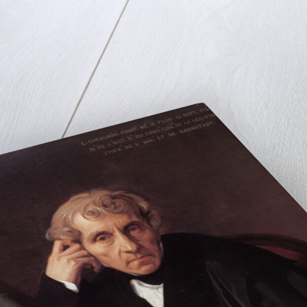 Portrait of the composer Luigi Cherubini, 1841 by Jean Auguste Dominique Ingres