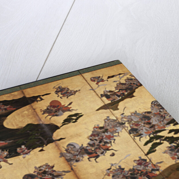 Battle scenes from the Tale of Heike (Heike Monogatari), First third of 17th cen by Anonymous