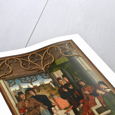 The Justice of Emperor Otto III: Ordeal by Fire, 1471-1475 by Dirk Bouts