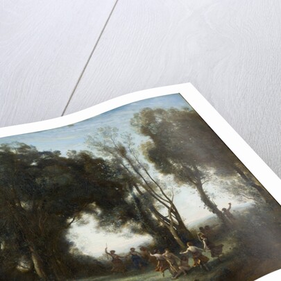 A Morning. The dance of the Nymphs, 1850 by Jean-Baptiste Camille Corot