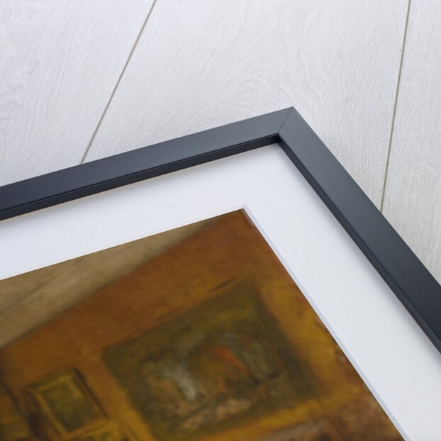 Billiard Room at Ménil-Hubert, 1892 by Edgar Degas