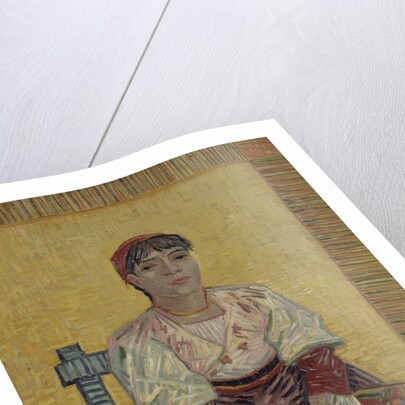 The Italian Woman, 1887 by Vincent van Gogh