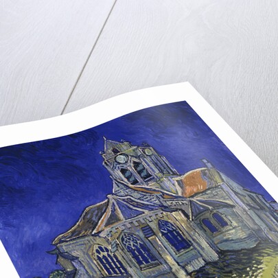 The Church in Auvers-sur-Oise, View from the Chevet, 1890 by Vincent van Gogh