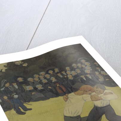 Breton Wrestling, 1890-1891 by Paul Sérusier