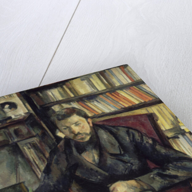 Gustave Geffroy, 1895-1896 by Paul Cézanne