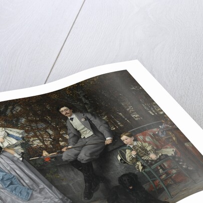 Portrait of the Marquis and Marchioness of Miramon and their children, 1865 by James Jacques Joseph Tissot