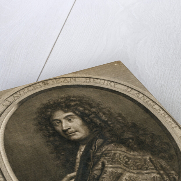 Portrait of the composer Jean-Henri d?Anglebert, 1689 by Pierre Mignard