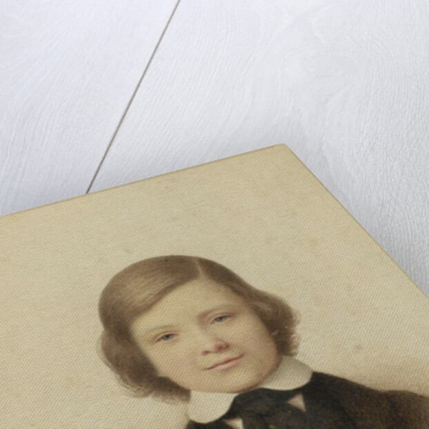 Anton Rubinstein, at the age of 12 years, 1841 by Geoffroy-Alphonse Chocarne