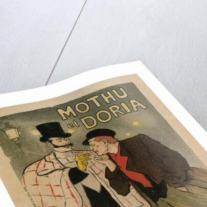 Mothu and Doria. (Scènes impressionistes), 1893 by Théophile Alexandre Steinlen