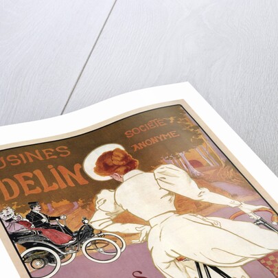 Delin Cycles Automobiles Moteurs, 1898 by Georges Gaudy