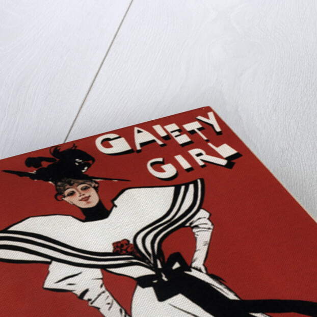 Poster for the musical comedy A Gaiety Girl by Sidney Jones, 1893 by Dudley Hardy