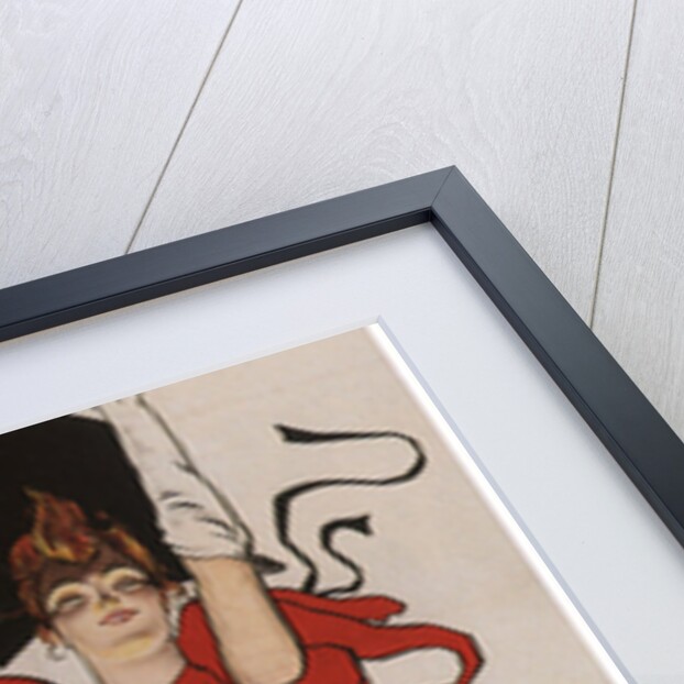 Poster for the musical comedy A Gaiety Girl by Sidney Jones, 1894 by Dudley Hardy