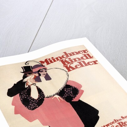 Munich Kindl Keller, 1913 by Hans Rudi Erdt