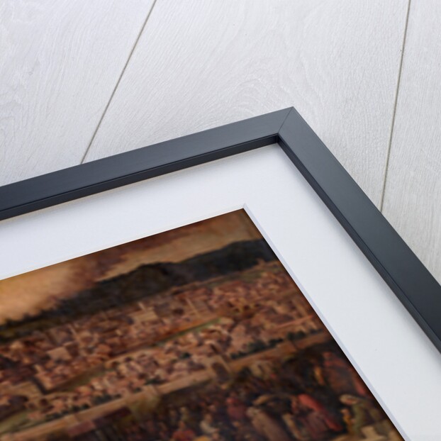 Arnolfo di Cambio shows the plan to enlarge Florence, 1563-1565 by Giorgio Vasari