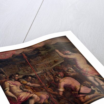 Foundation of Florentia, a Roman settlement, 1563-1565 by Giorgio Vasari