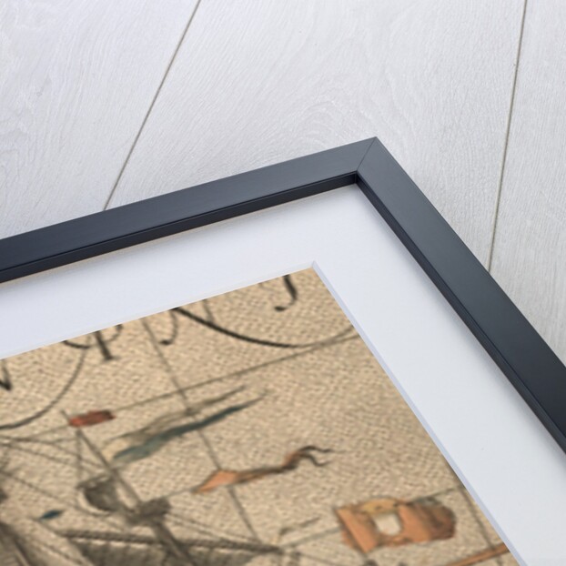 The Victoria, a Spanish carrack by Abraham Ortelius