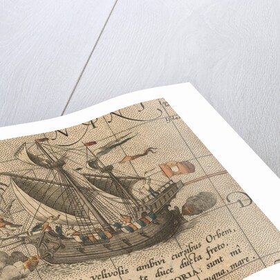 The Victoria, a Spanish carrack by Abraham Ortelius