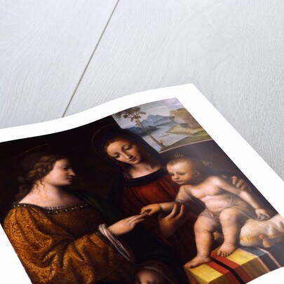The Mystical Marriage of Saint Catherine, c. 1520 by Bernardino Luini