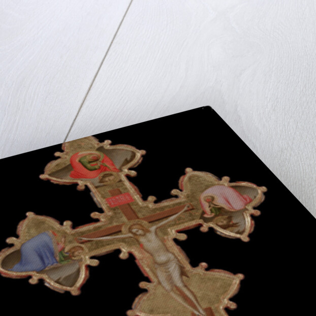 Portable, Double Sided Cross (verso), 1335-1340 by Bernardo Daddi