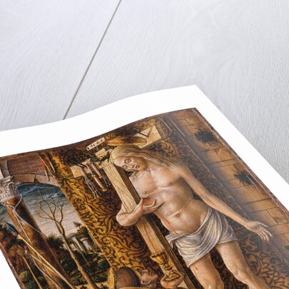 Saint Francis Catches the Blood of Christ from the Wounds, 1480-1490 by Carlo Crivelli