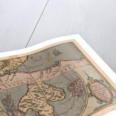 Chica sive Patagonica et Australis Terra (From Geographisches Handtbuch), 1600 by Matthias Quad