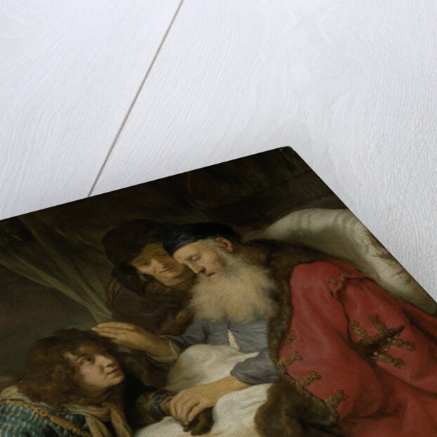 Isaac blessing Jacob, 1638 by Govaert Flinck
