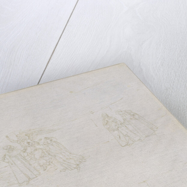 Illustration to the Divine Comedy by Dante Alighieri (Purgatorio 17), 1480-1490 by Sandro Botticelli