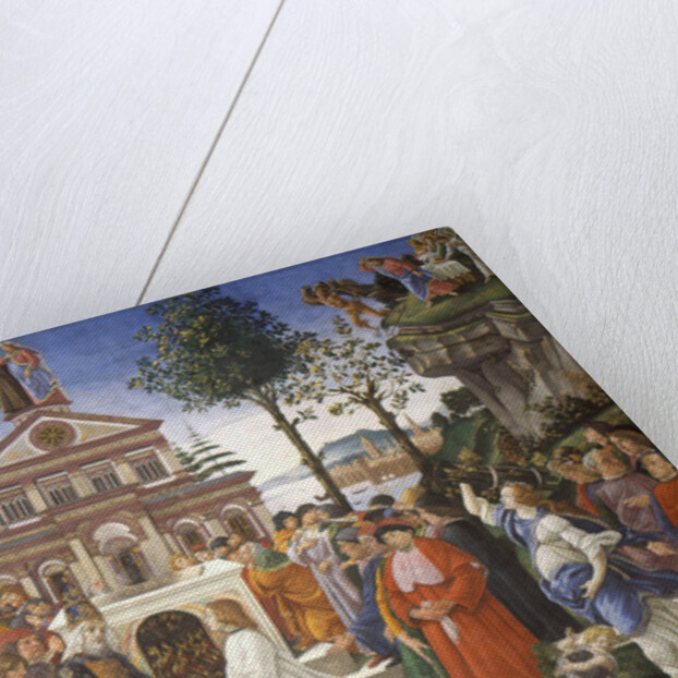 The Temptation of Christ, 1481-1482 by Sandro Botticelli