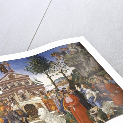 The Temptation of Christ, 1481-1482 by Sandro Botticelli