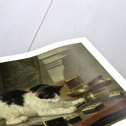 Kittens Game, ca 1860-1870 by Henriëtte Ronner-Knip