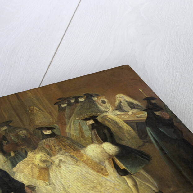 Casino (Il ridotto), Second Half of the 18th cen by Pietro Longhi