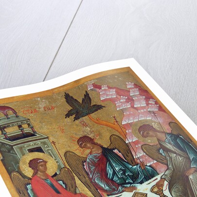 The Holy Trinity, 15th century by Russian icon