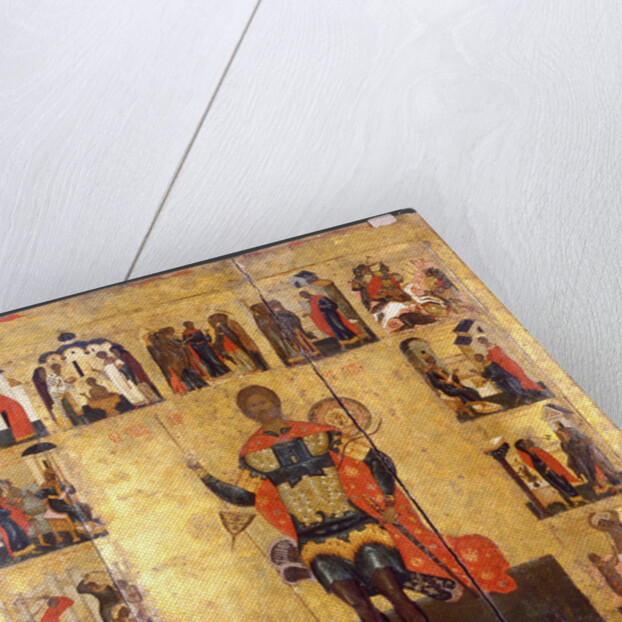 Saint Nicetas the Goth, 16th century by Russian icon